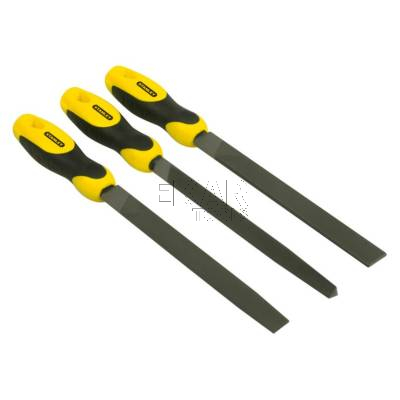 Zestaw 3 pilników do metalu 200mm STANLEY 0-22-464 - zdjęcie nr 4
