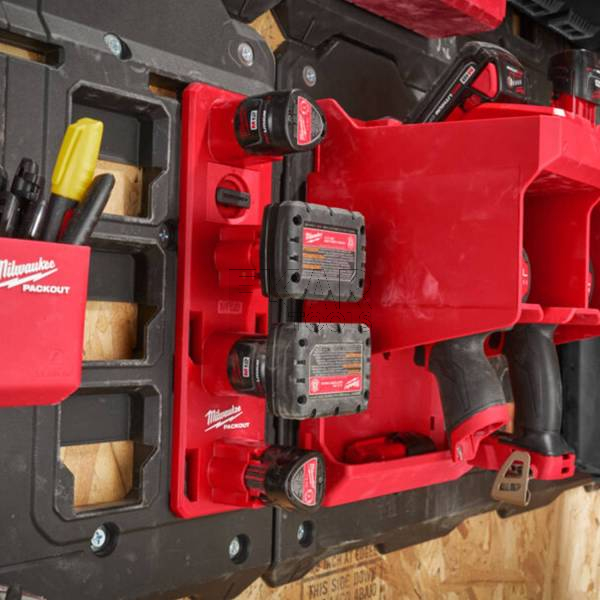 Uchwyty na akumulatory M12 Milwaukee PACKOUT 4932480708 - zdjęcie nr 4