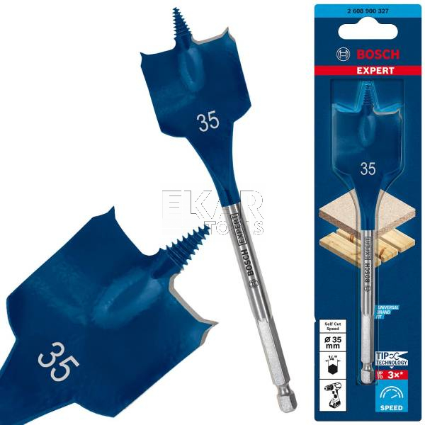 Wiertło łopatkowe 35x152mm BOSCH EXPERT Self Cut Speed 2608900327