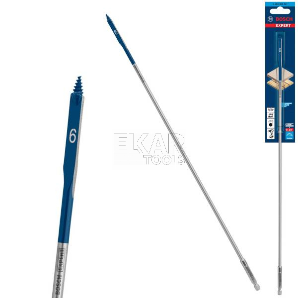 Wiertło łopatkowe 6x400mm BOSCH EXPERT Self Cut Speed 2608900337
