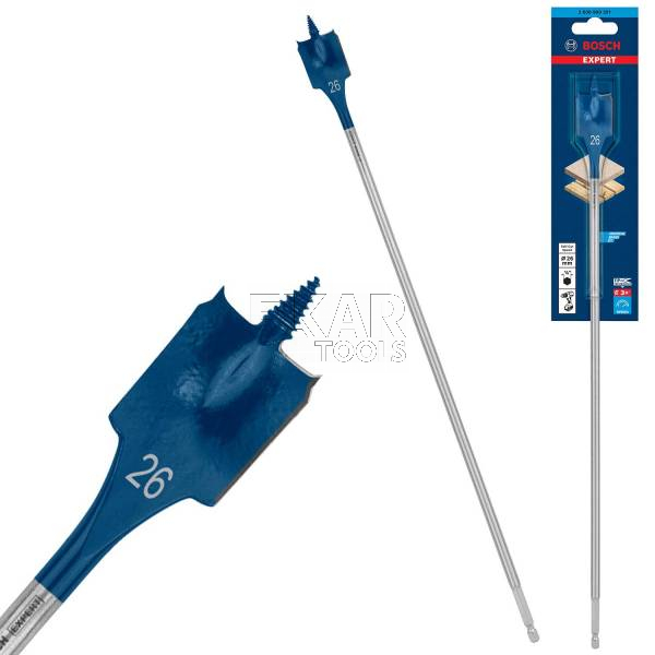 Wiertło łopatkowe 26x400mm BOSCH EXPERT Self Cut Speed 2608900351