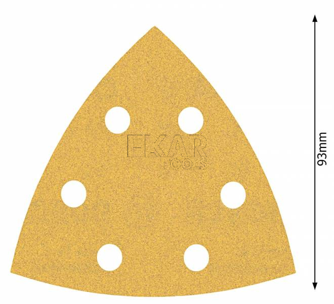 Papier ścierny EXPERT do szlifierek delta 93mmG180 2608900931 - zdjęcie nr 4