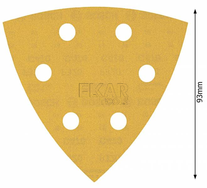 Papier ścierny EXPERT do szlifierek delta 93mmG320 2608900933 - zdjęcie nr 4