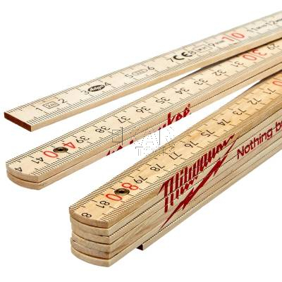 Miarka składana drewniana 2M MILWAUKEE 4932459303 - zdjęcie nr 4