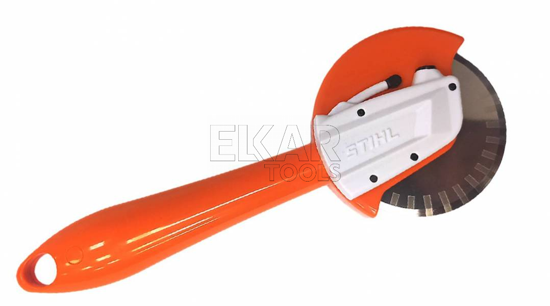 STIHL NÓŻ DO PIZZY krojenia okrągły OSTRY radełko - zdjęcie nr 3