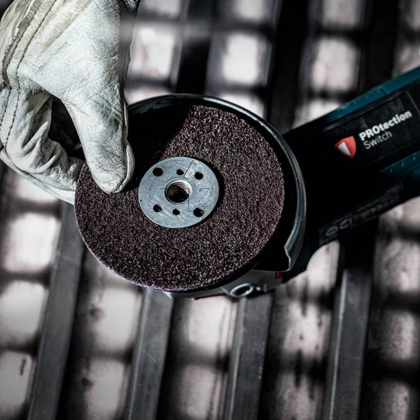 Tarcza polerska na rzep do metalu 125mm 1szt. BOSCH Expert N477 SCM 2608901268 - zdjęcie nr 2