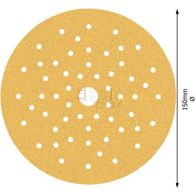 Papier ścierny do szlifierki 150mm G80 C470 1szt BOSCH EXPERT 2608901137 - zdjęcie nr 2