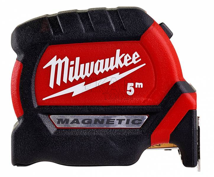 Miara zwijana taśma pomiarowa magnetyczna 5M Milwaukee 4932464599 - zdjęcie nr 2