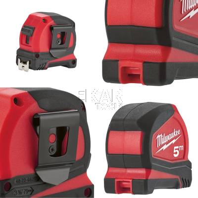 Miara zwijana 5m/25mm Milwaukee Pro Compact 4932459593 - zdjęcie nr 2