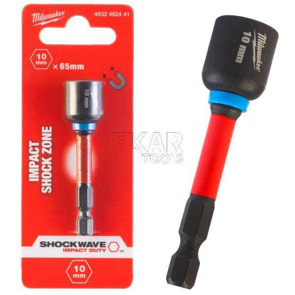 Nasadka magnetyczna HEX 10mm MILWAUKEE SHOCKWAVE