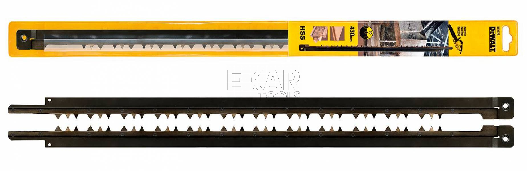 Brzeszczot do drewna do piły Alligator 430 mm DT2978 Dewalt - zdjęcie nr 2