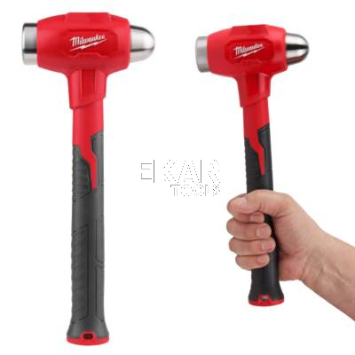 Młotek bezodrzutowy z noskiem kulistym 907g Milwaukee 4932492349 - zdjęcie nr 2