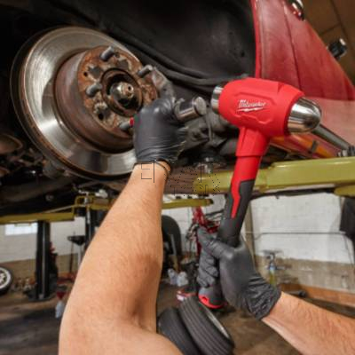 Młotek bezodrzutowy z noskiem kulistym 907g Milwaukee 4932492349 - zdjęcie nr 3