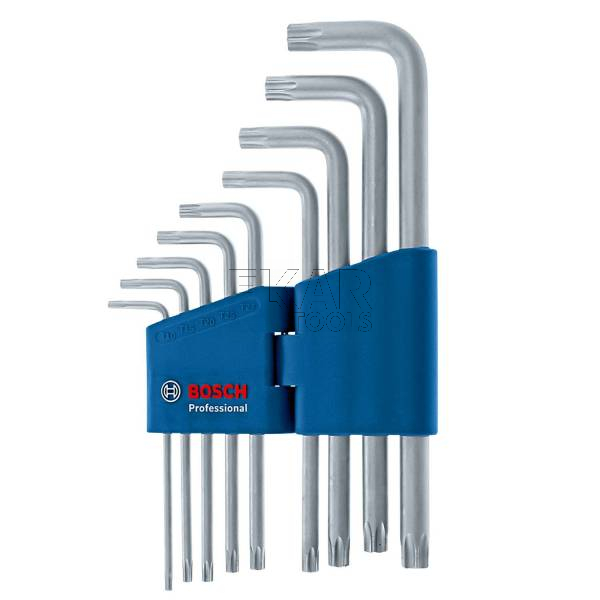 Zestaw 9 kluczy kątowych sześciokątnych TORX BOSCH 1600A01TH4 - zdjęcie nr 2