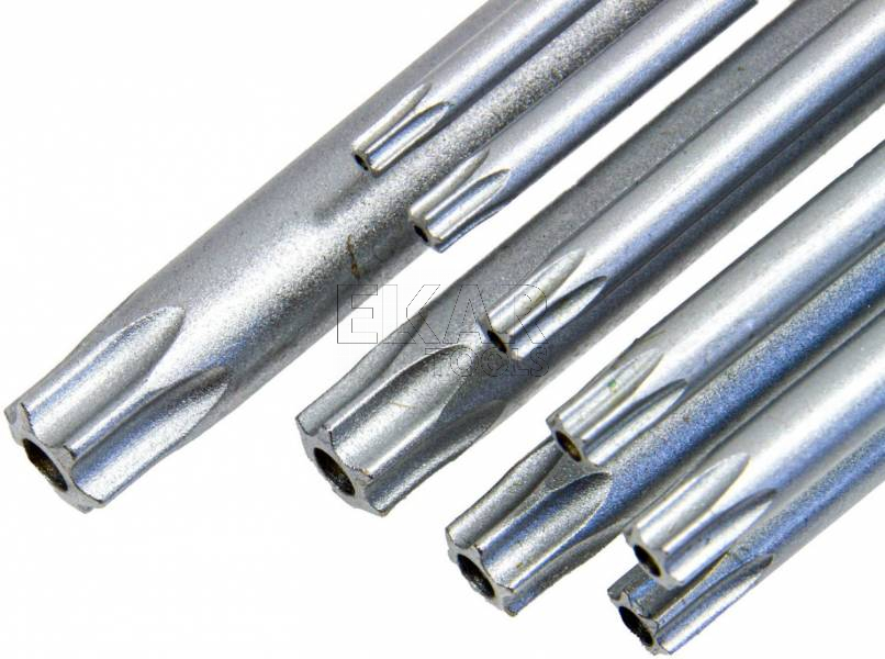 Zestaw 9 kluczy kątowych sześciokątnych TORX BOSCH 1600A01TH4 - zdjęcie nr 4