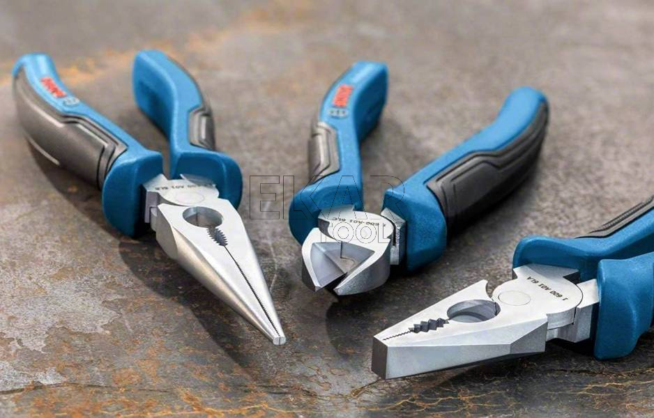 Kombinerki szczypce długie proste 200mm BOSCH 1600A01TH8 - zdjęcie nr 3