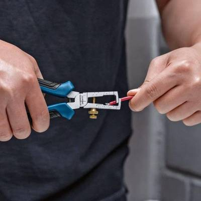 Szczypce do ściągania izolacji 0-10mm 160mm BOSCH 1600A01V03 - zdjęcie nr 4