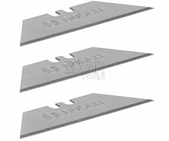 Nóż do wykładzin z wysuwanym ostrzem trapezowym BOSCH 1600A01V3H - zdjęcie nr 3