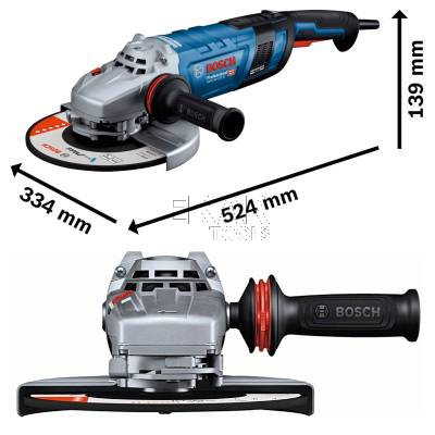 Szlifierka kątowa BOSCH GWS 30-230 B 06018G1000 230mm 2800W - zdjęcie nr 2