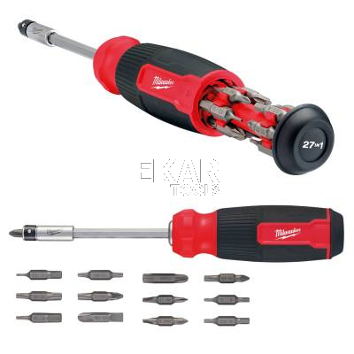 Wkrętak uniwersalny 27w1 z bitami i schowkiem Milwaukee 4932492808 - zdjęcie nr 2