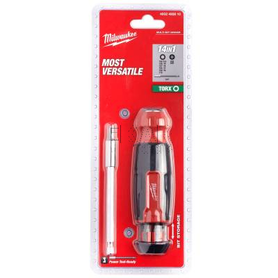 Uniwersalny wkrętak 14w1 z bitami TORX Milwaukee 4932492810 - zdjęcie nr 4