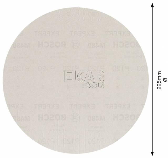Siatka ścierna BOSCH EXPERT M480 225mm G120 2608900709 - zdjęcie nr 3
