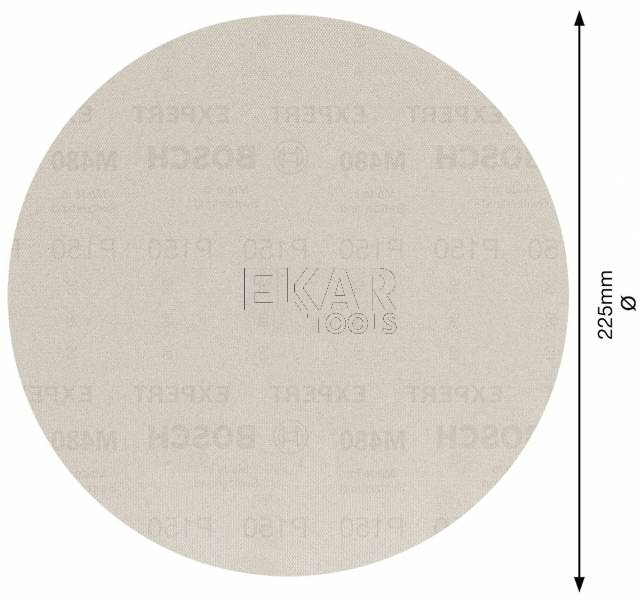 Siatka ścierna BOSCH EXPERT M480 225mm G150 2608900710 - zdjęcie nr 3