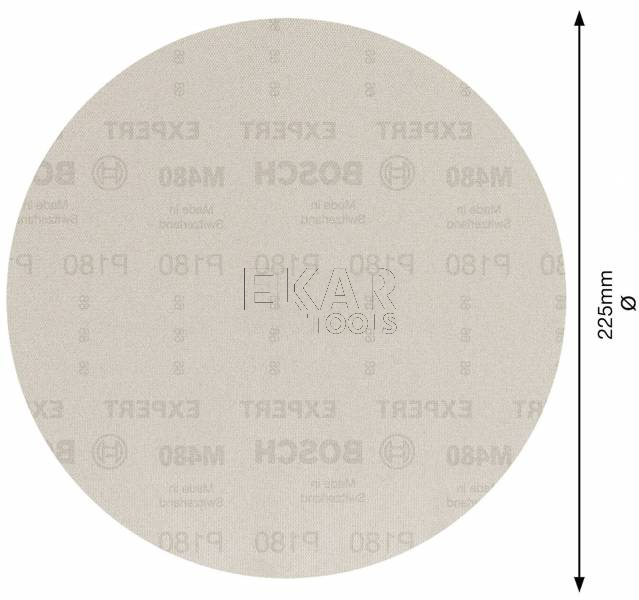 Siatka ścierna BOSCH EXPERT M480 225mm G180 2608900711 - zdjęcie nr 3