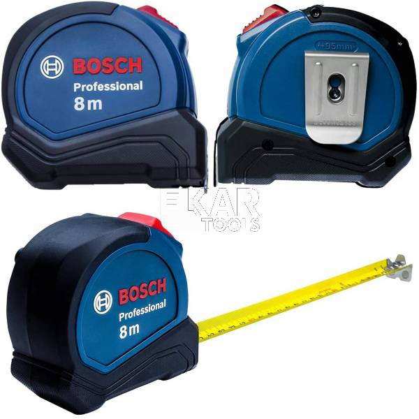 Miara zwijana taśma pomiarowa AUTOLOCK 8M BOSCH 1600A01V3S - zdjęcie nr 2