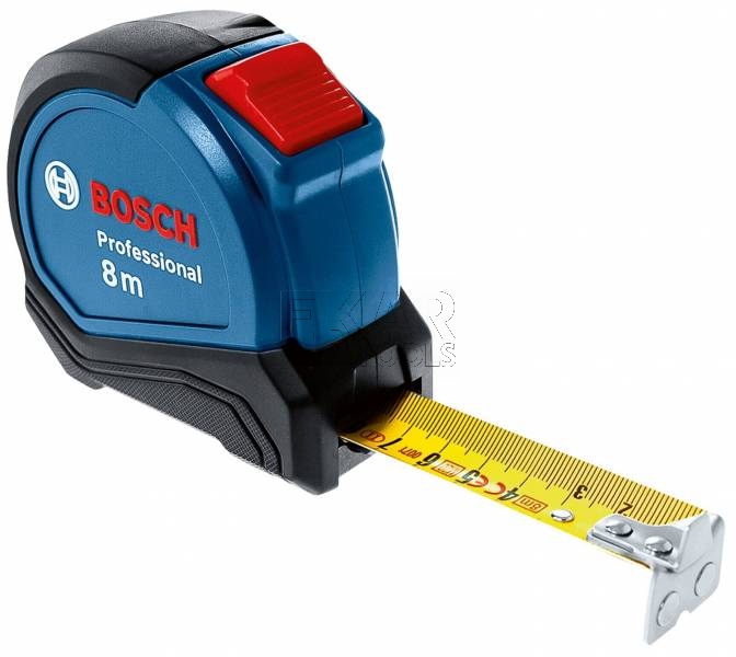 Miara zwijana taśma pomiarowa AUTOLOCK 8M BOSCH 1600A01V3S - zdjęcie nr 3