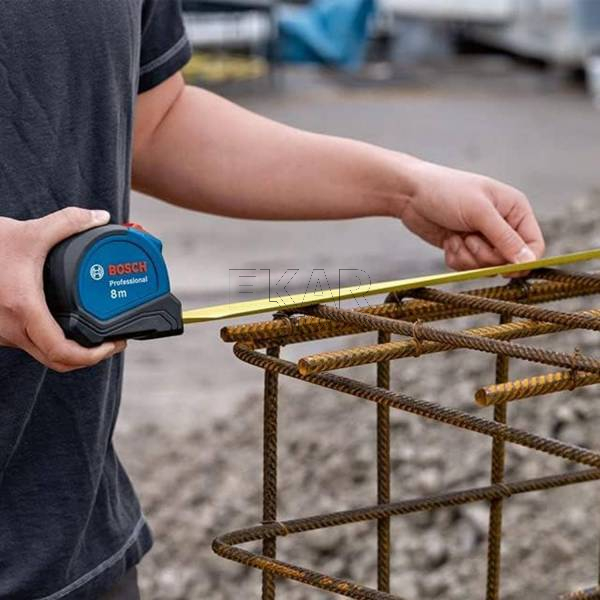 Miara zwijana taśma pomiarowa AUTOLOCK 8M BOSCH 1600A01V3S - zdjęcie nr 4