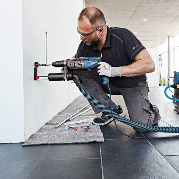 Przystawka do odsysania pyłu dla młotowertarek BOSCH GDE 16 PLUS 1600A0015Z - zdjęcie nr 2