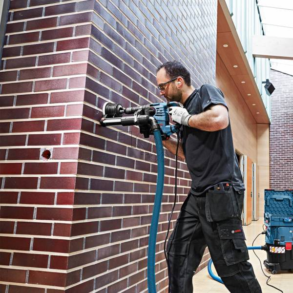 Przystawka do odsysania pyłu dla młotowertarek BOSCH GDE 16 PLUS 1600A0015Z - zdjęcie nr 4