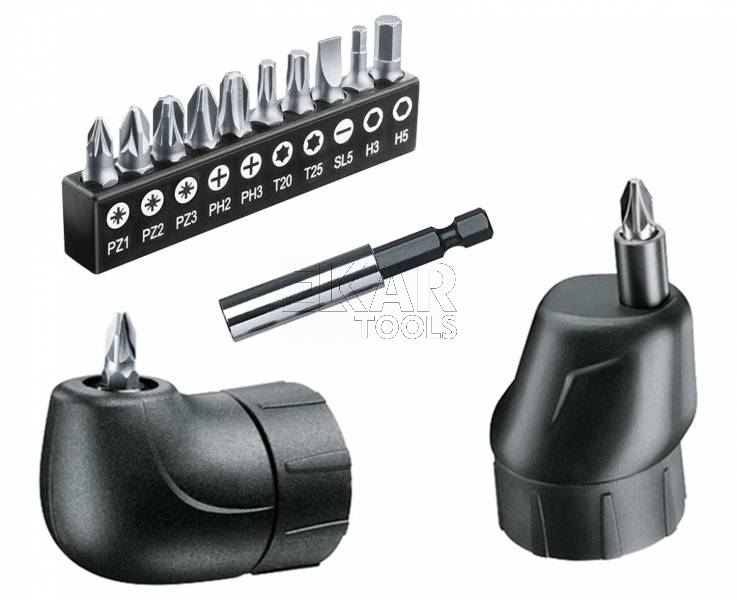 Wkrętarka akumulatorowa BOSCH IXO 7 06039E0021 3.6V 5.5Nm + 10 bitów + 2 adaptery - zdjęcie nr 4