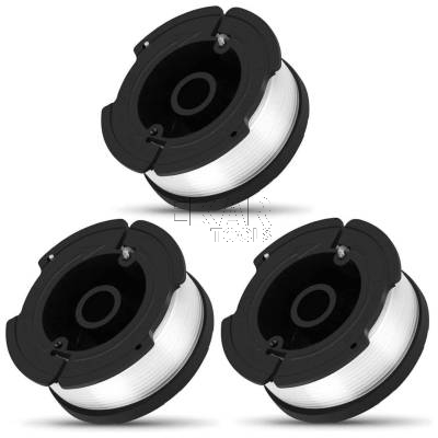 Zestaw 3 szpul żyłki do podkaszarki 10mx1,5mm Black&Decker A6485-XJ - zdjęcie nr 2