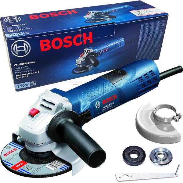 Szlifierka kątowa BOSCH GWS 750 S 0601394120 750W 115mm