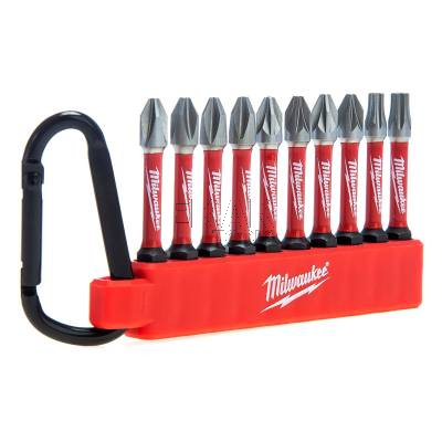 Zestaw 10 bitów udarowych PH/PZ/TX 50mm Milwaukee SHOCKWAVE 4932492939 - zdjęcie nr 2