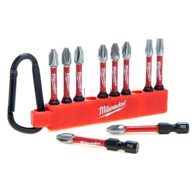 Zestaw 10 bitów udarowych PH/PZ/TX 50mm Milwaukee SHOCKWAVE 4932492939 - zdjęcie nr 3
