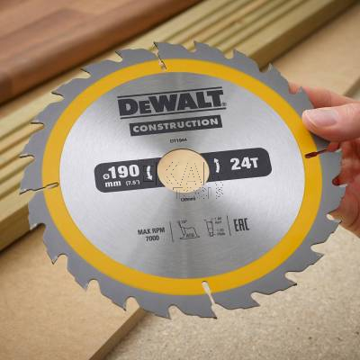 Tarcza pilarska do drewna 190x30x1,8mm 24z DeWalt DT1944 - zdjęcie nr 4