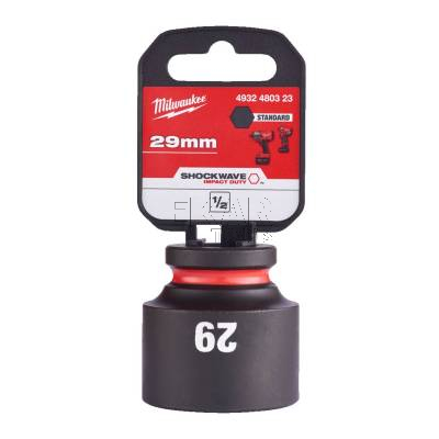 Nasadka udarowa krótka 1/2 29x42mm SHOCKWAVE Milwaukee 4932480323 - zdjęcie nr 3
