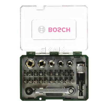 Zestaw bitów i nasadek z grzechotką 28el. X-Line Bosch 2607017331 - zdjęcie nr 3