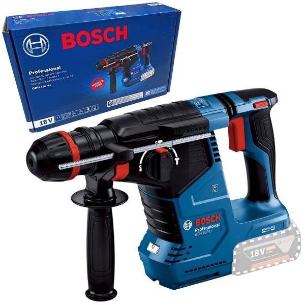 Młotowiertarka SDS-Plus BOSCH GBH 187-LI 0611923120 2,4J 18V + uchwyt OneChuck