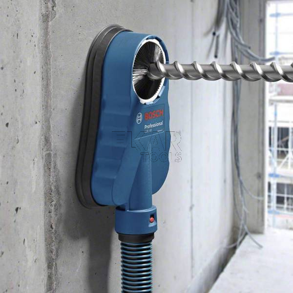 Przystawka odsysająca pył do wierceń BOSCH GDE 68 1600A001G7 - zdjęcie nr 2