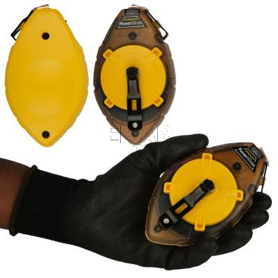 Sznur traserski 30m PowerWinder Stanley FatMax 0-47-465 + kreda + poziomica - zdjęcie nr 3
