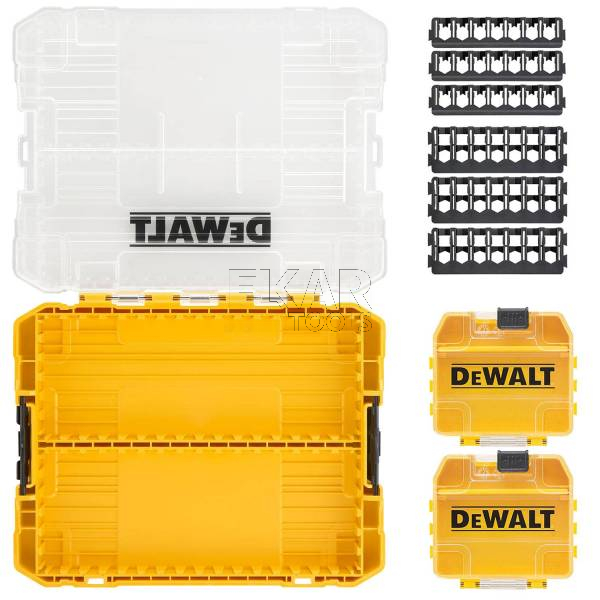 Średnia skrzynka organizer Medium Tough Case+ DeWALT DT70803 - zdjęcie nr 3