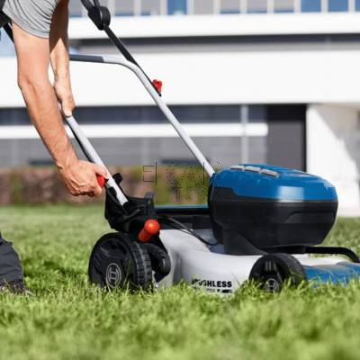 Kosiarka akumulatorowa BOSCH GRA 18V2-46 06008C8000 BITURBO 2x18V 46cm 60L - zdjęcie nr 4