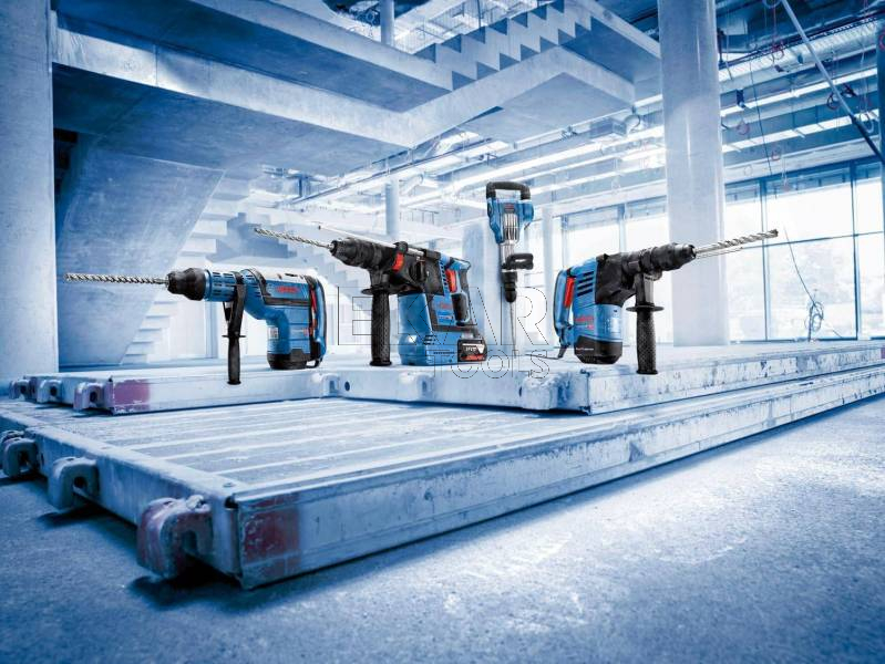 Młot udarowo-obrotowy SDS-MAX Bosch GBH 8-45 DV 12,5J 1500W + walizka - zdjęcie nr 2