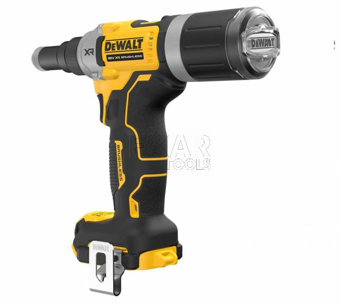Nitownica akumulatorowa DeWalt DCF414NT 18V XR + walizka - zdjęcie nr 4