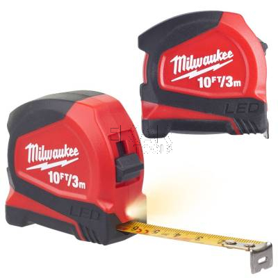 Taśma miernicza pomiarowa zwijana LED 3M Milwaukee 48226602