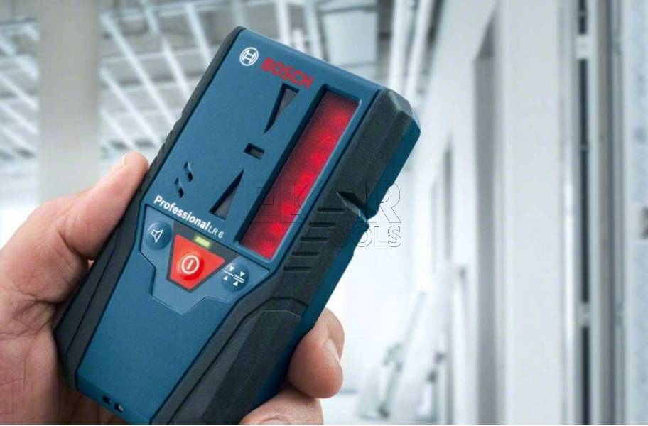 Odbiornik laserowy Bosch LR 6 laser czerwony 0601069H00 - zdjęcie nr 4